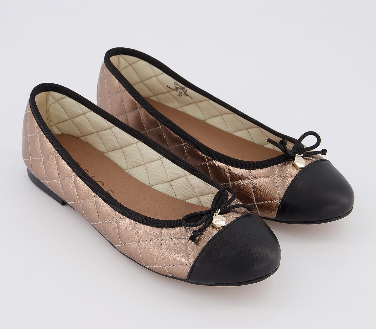 toe cap ballerina