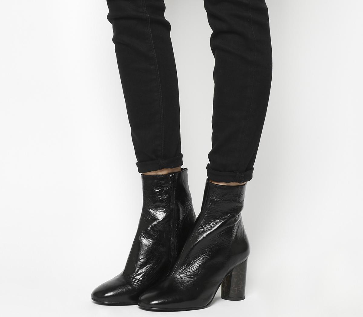 office tortoiseshell boots