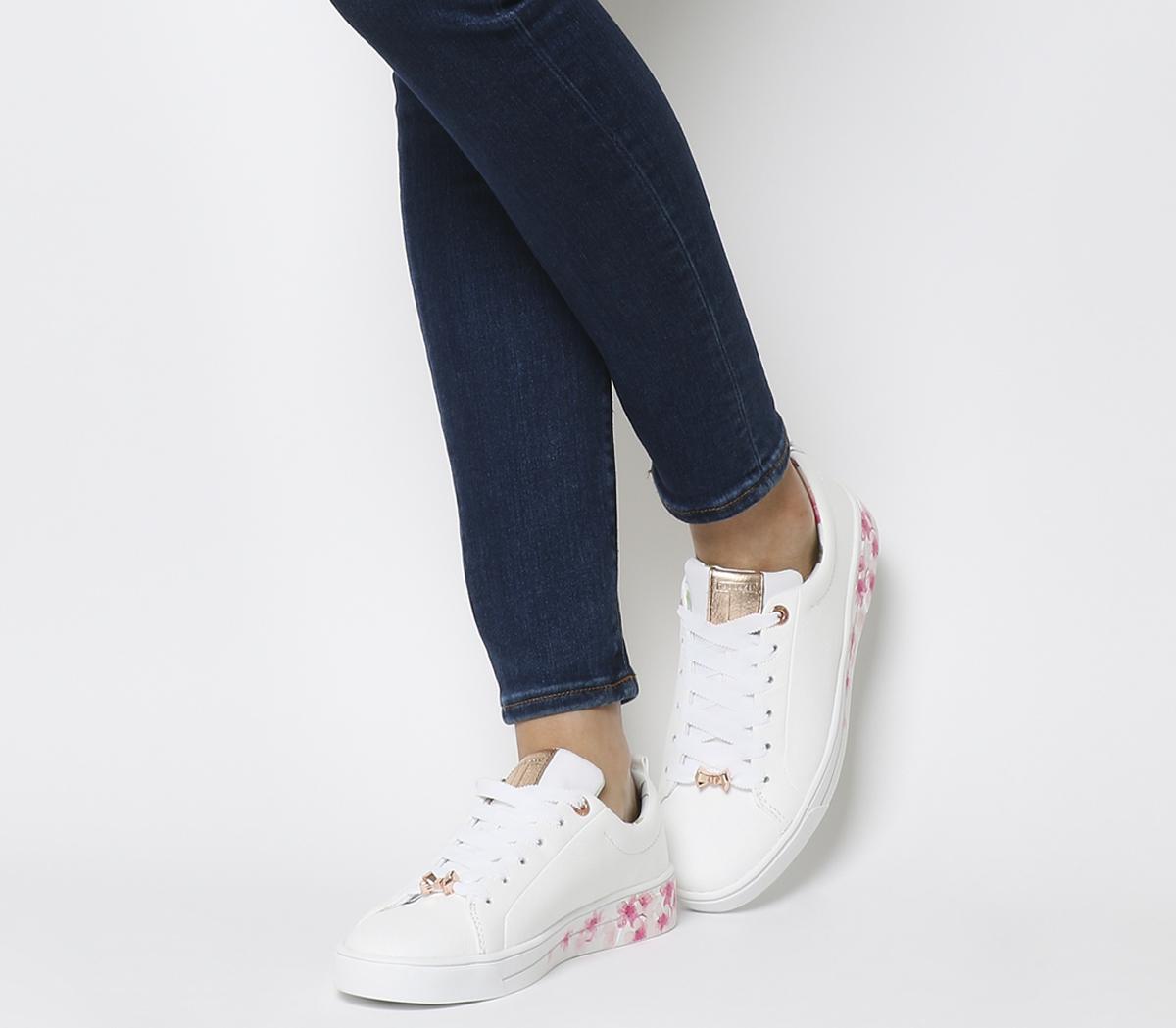 ted baker white trainers