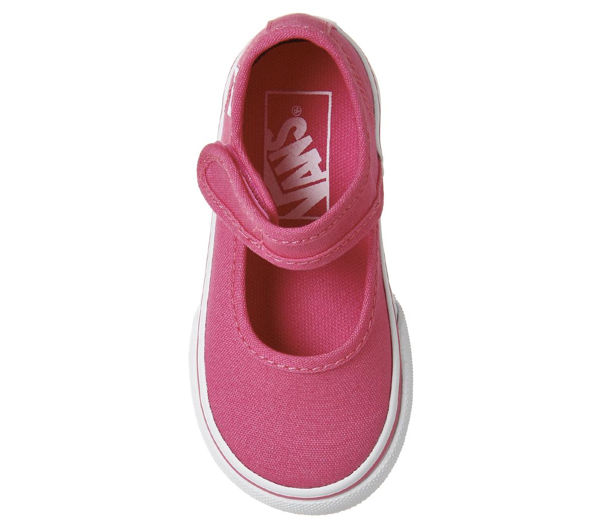 Vans Mary Jane Toddler Shoes Hot Pink True White Unisex