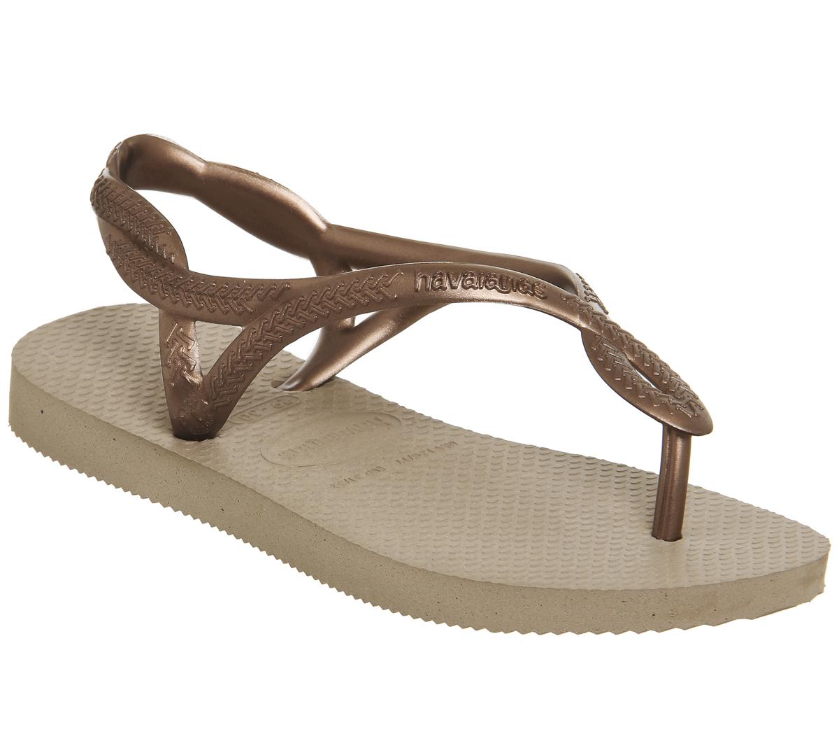 luna havaianas gold