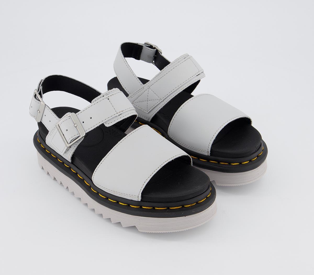 grey voss sandals