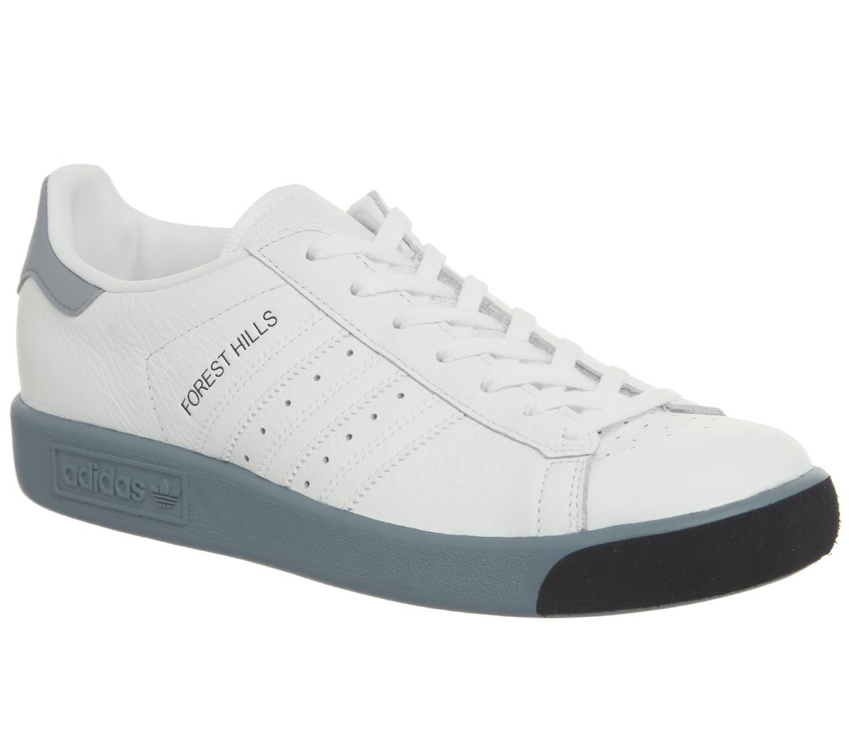 adidas Forest Hills Trainers White Raw 