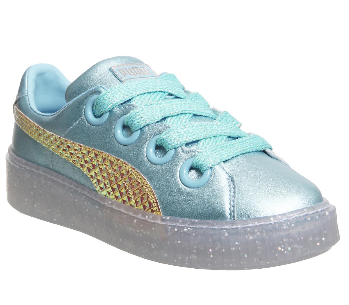 puma platform orange