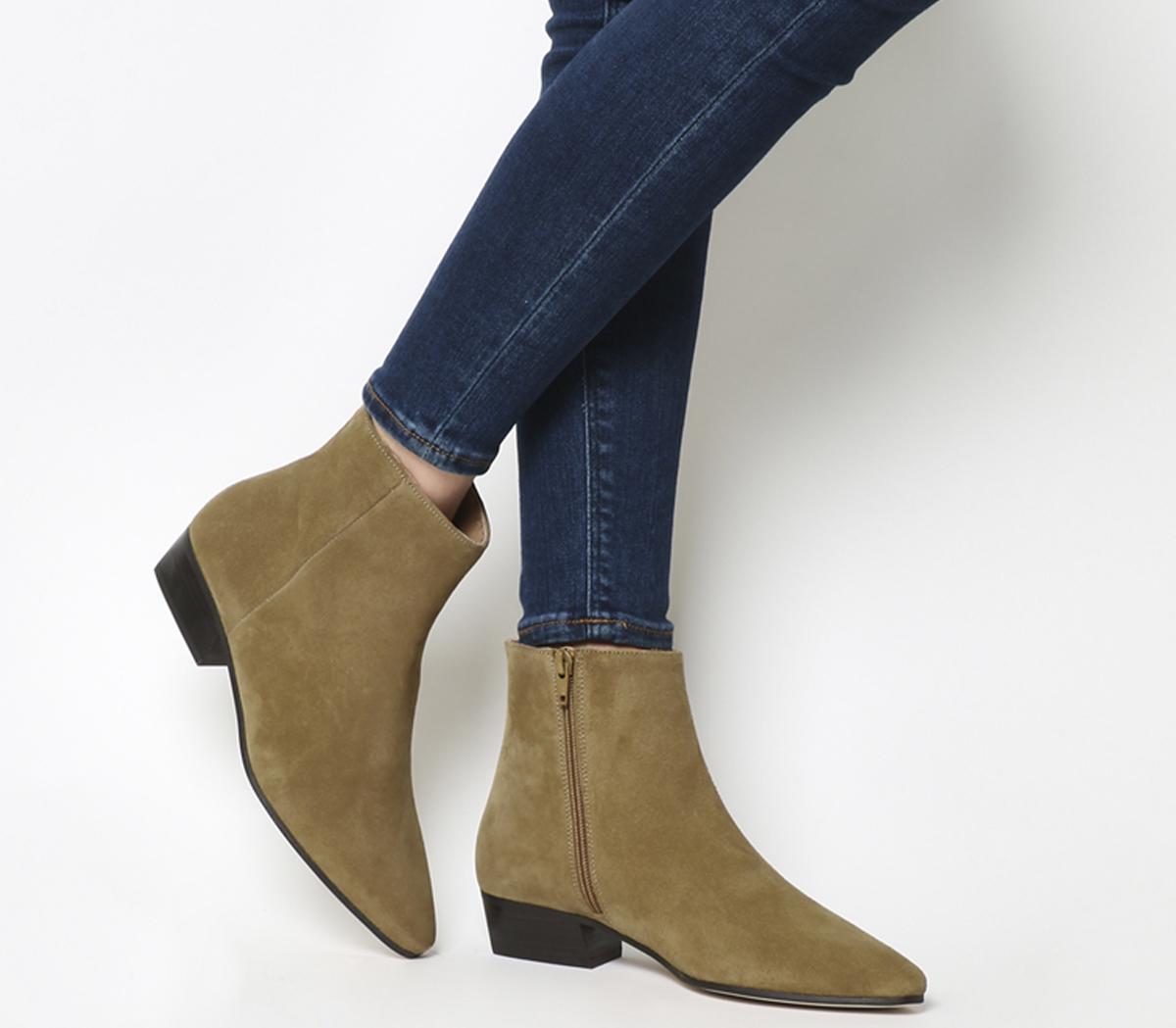 Office Andalucia Casual Low Heel Boots 