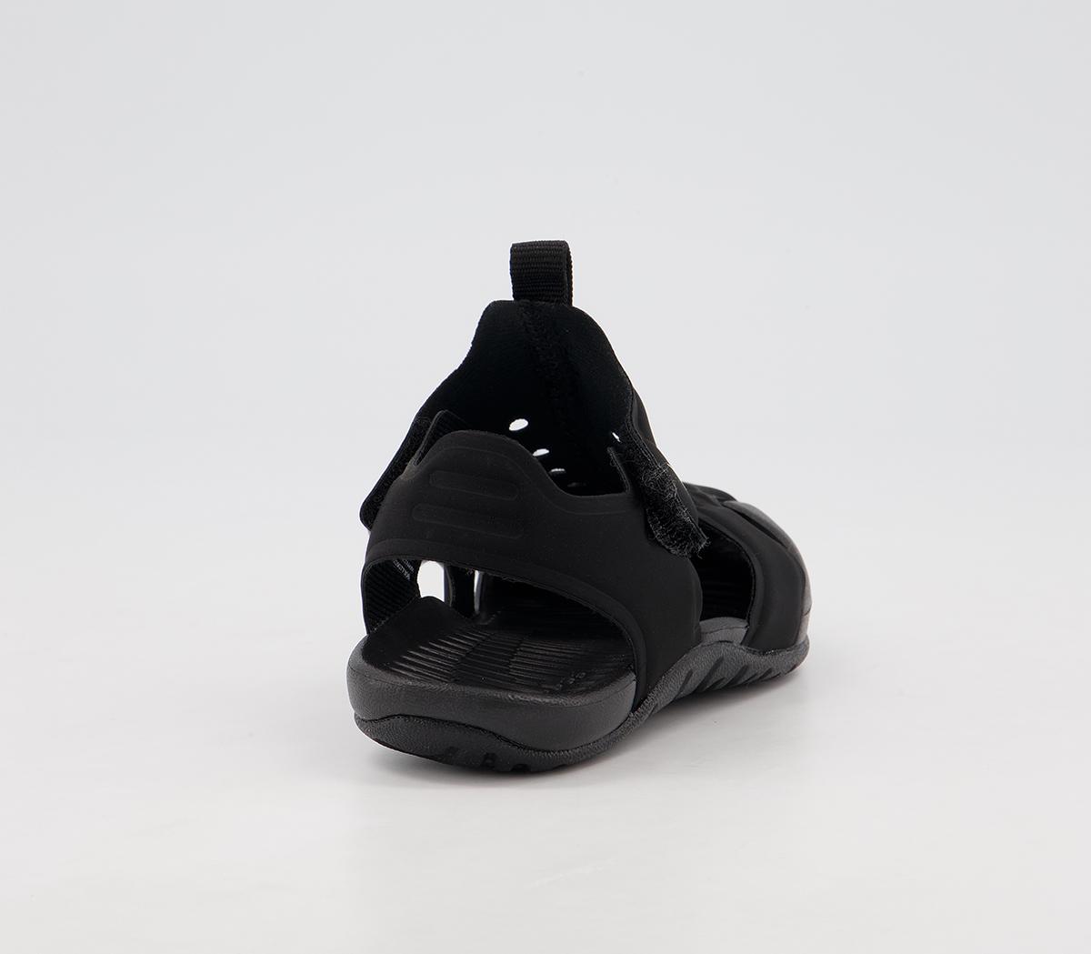 black nike sunray sandals