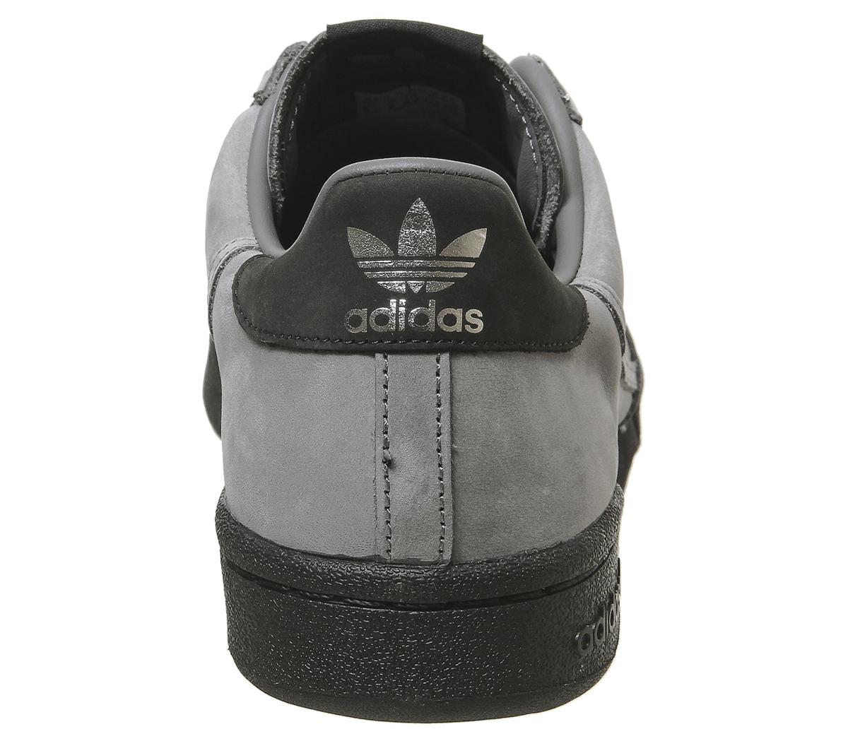 continental 80s trainers grey four grey four core black