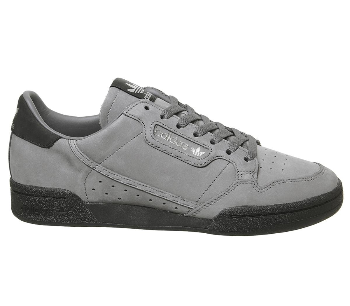 continental 80s trainers grey four grey four core black