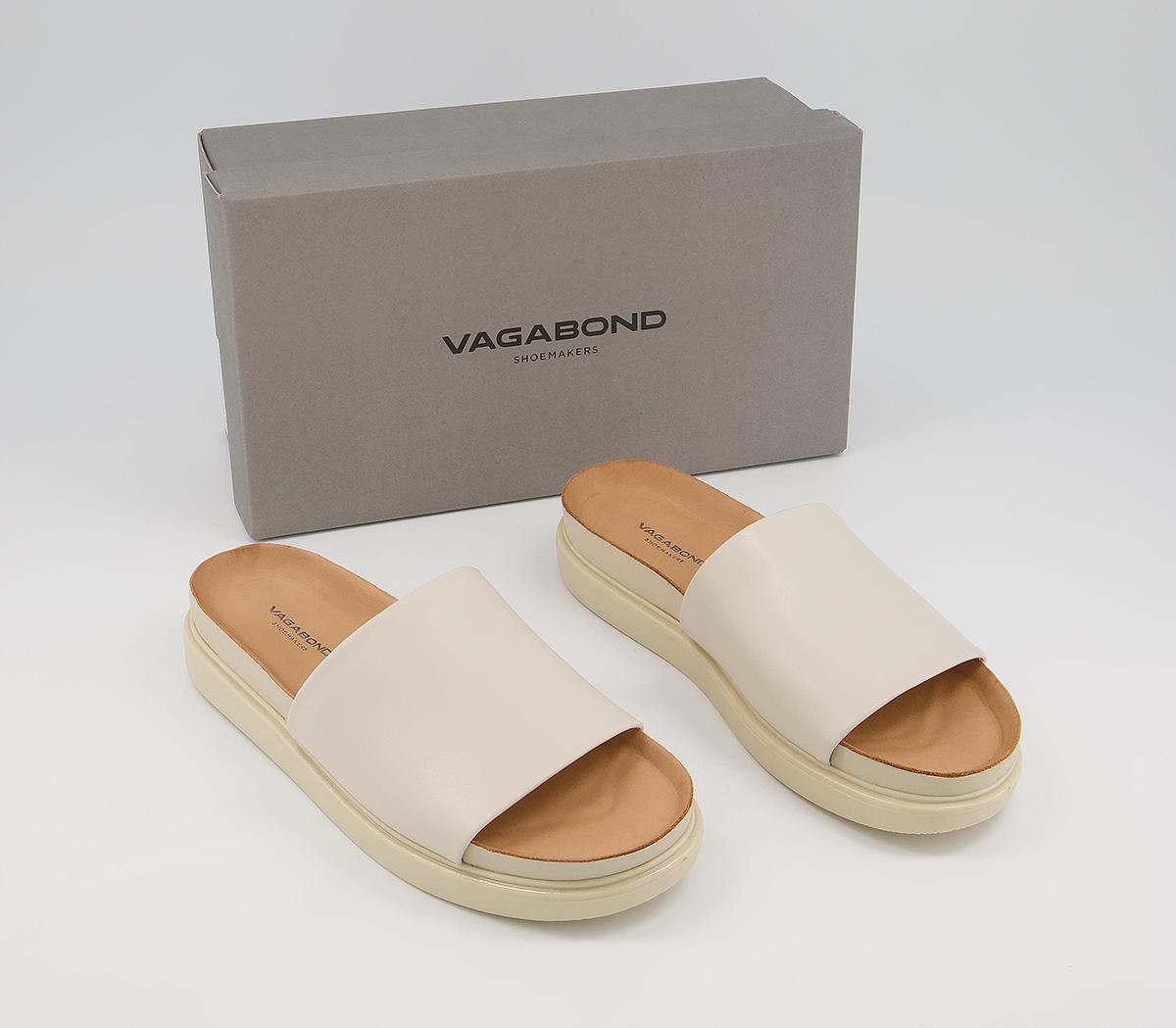 Vagabond Shoemakers Erin Sandals Off White Leather - Women ...