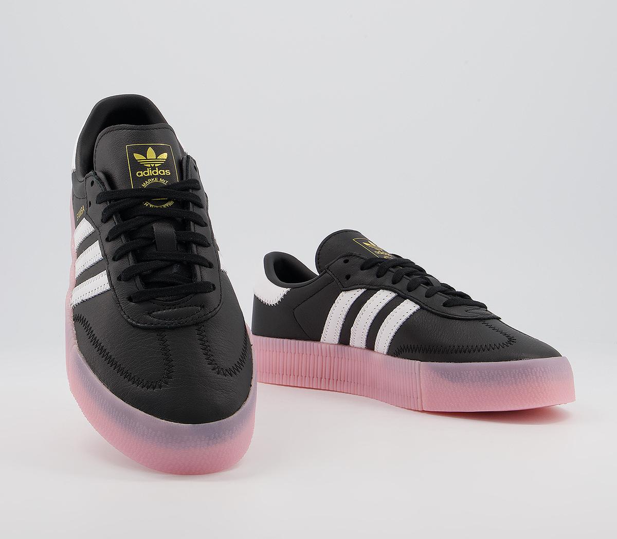 adidas originals samba rose trainers in metallic pink