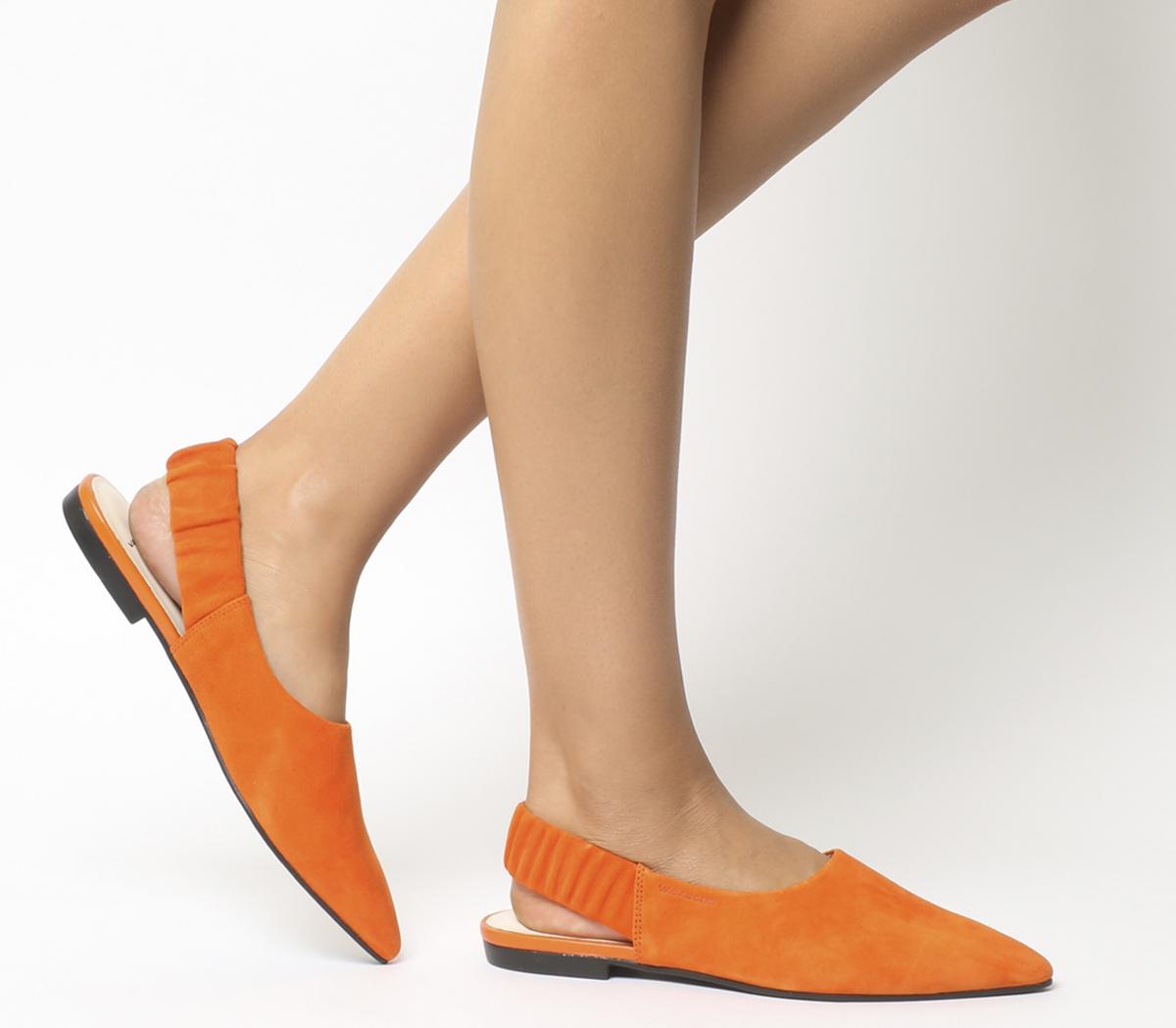 vagabond orange shoes