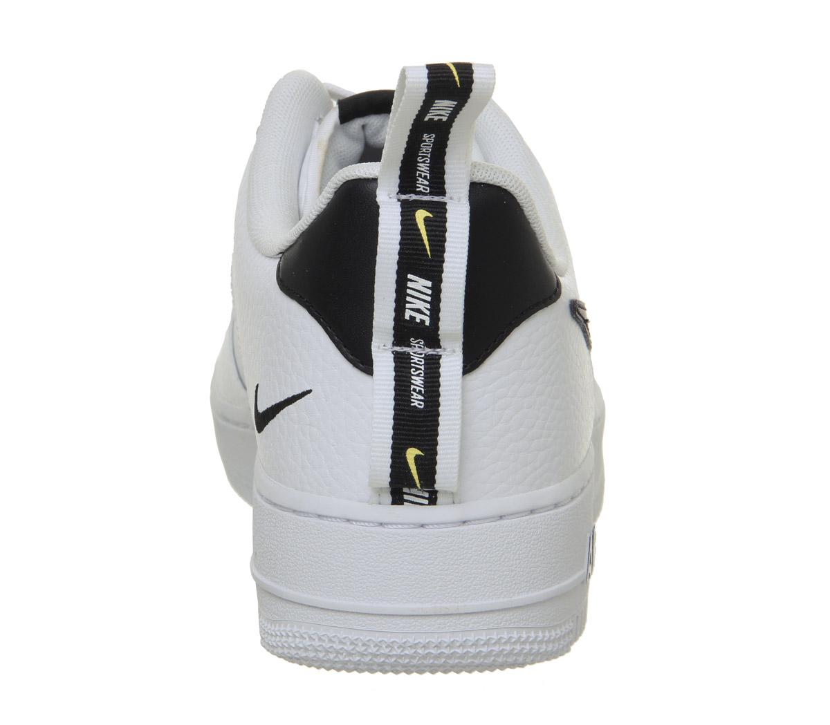 nike air force 1 utility white white black tour yellow