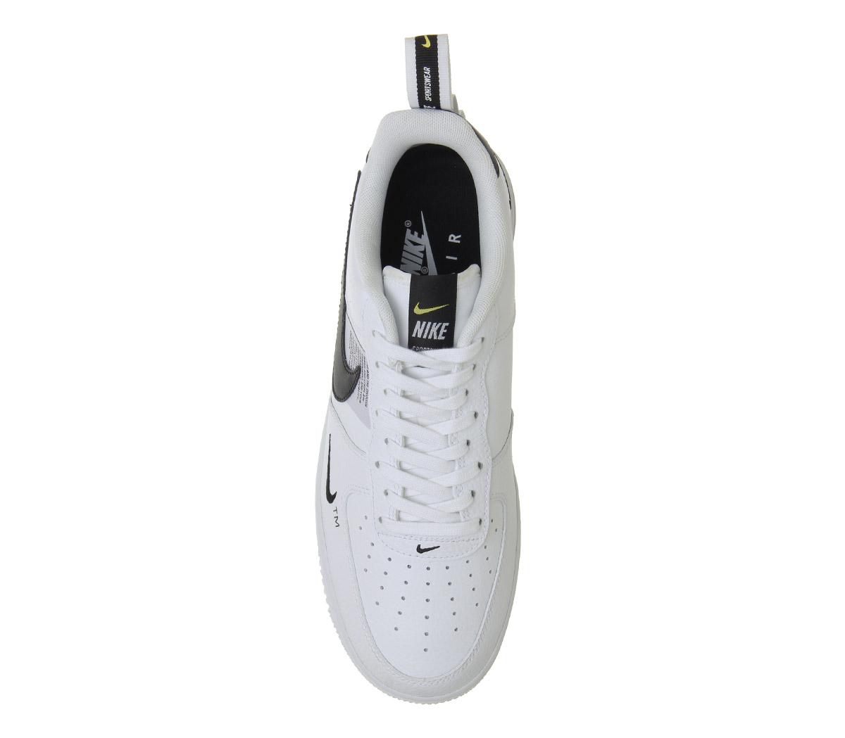 nike air force 1 utility white white black tour yellow