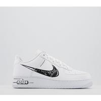 nike air force 1 scribble white