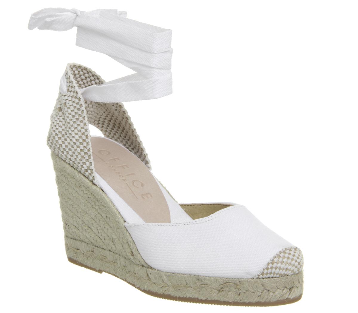 office marmalade espadrille wedges