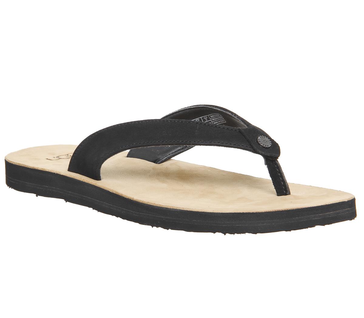 ugg tawney flip flop black