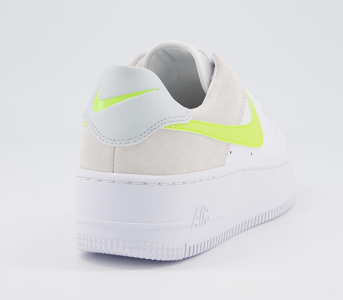 nike air force 1 sage lemon venom