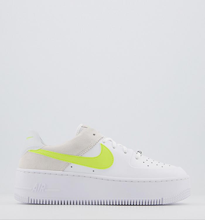 Nike Air Force 1 White Black Air Force 1s Office