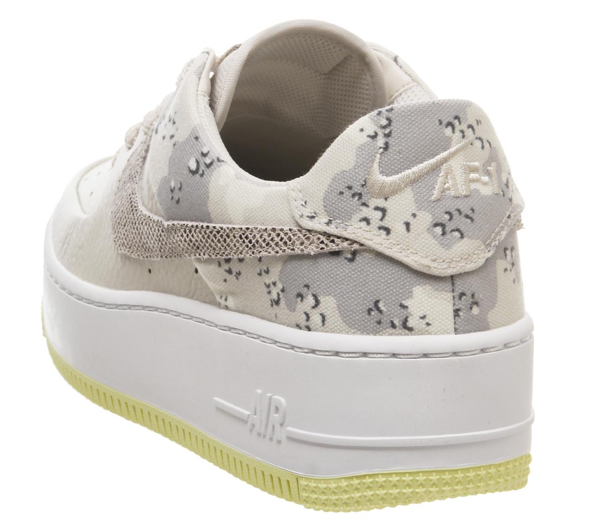 nike snake print air force sage trainers