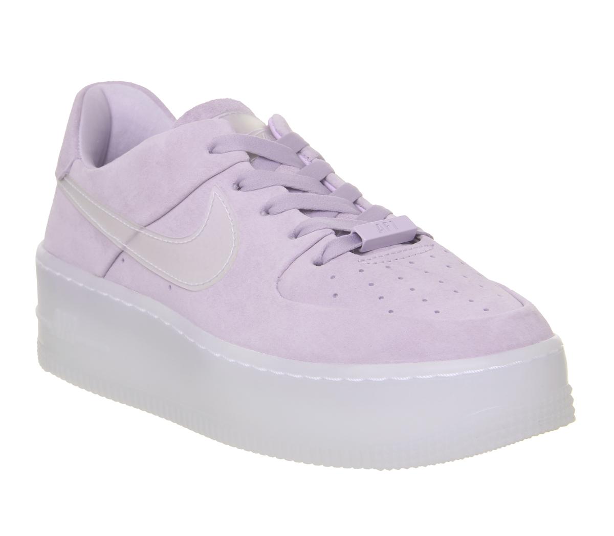 nike air force 1 sage lilac