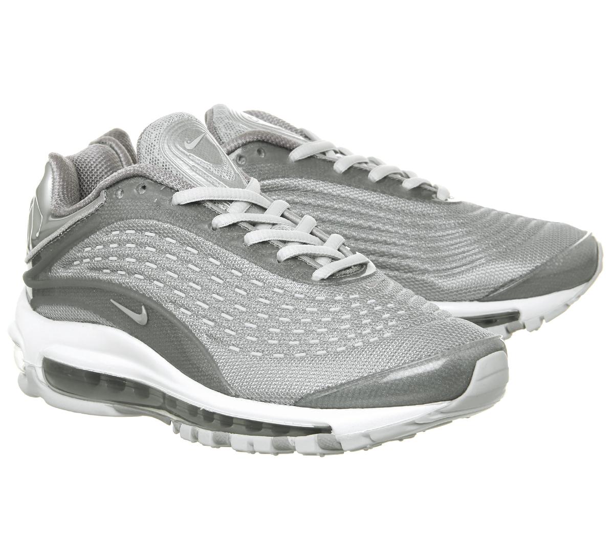 Nike Air Max Deluxe Trainers Grey Mono 