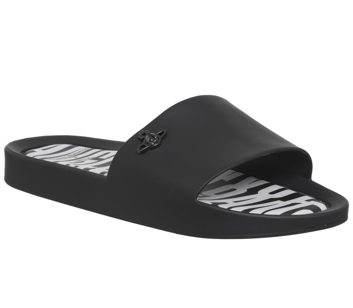 Vivienne Westwood Vw Beach Slides Black 