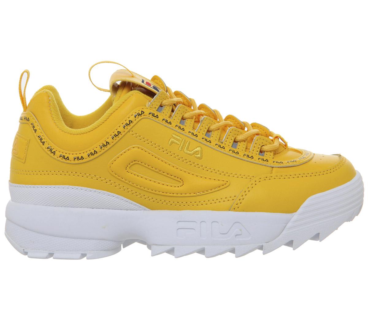 yellow fila disruptors