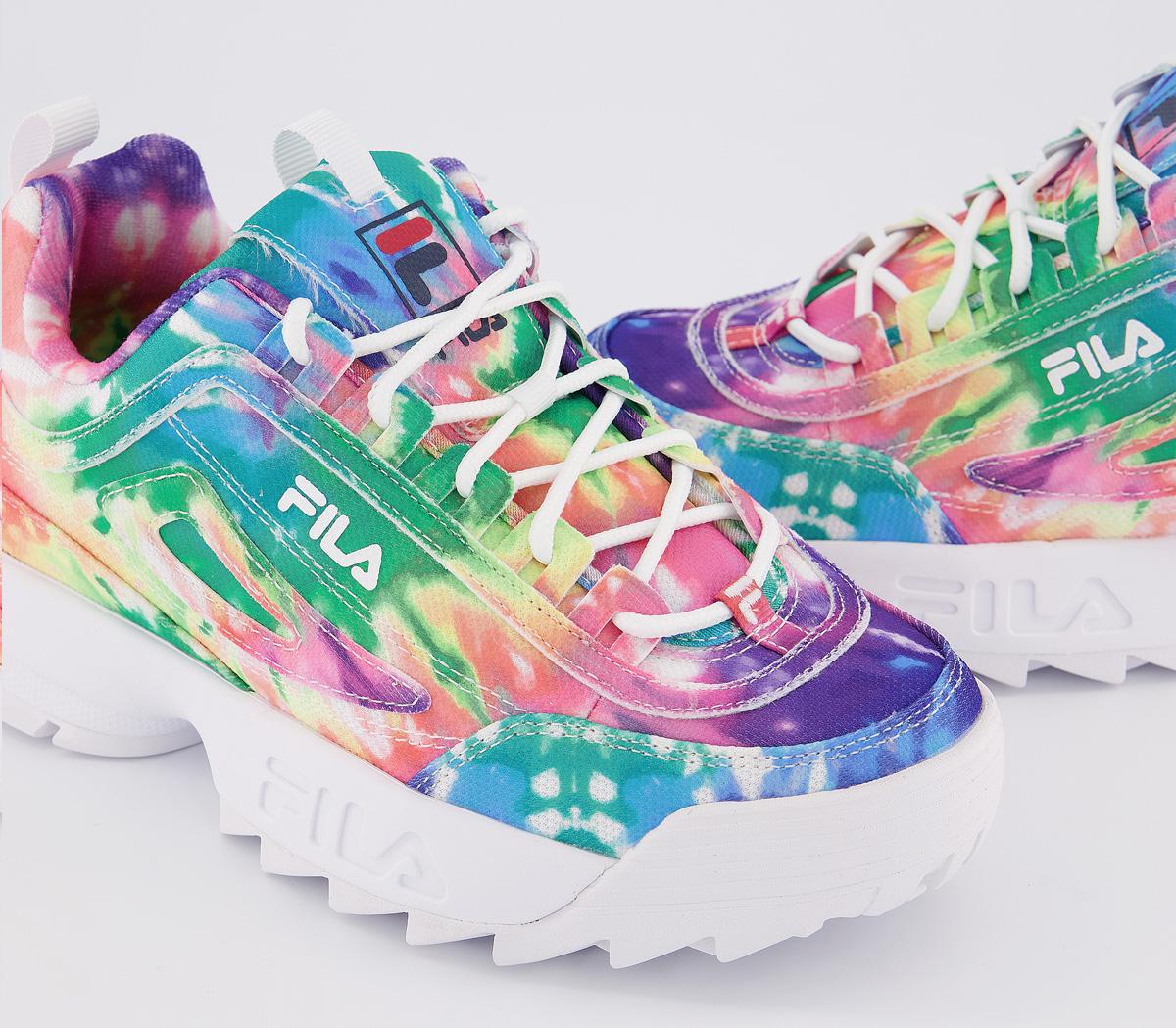 tie dye fila disruptor