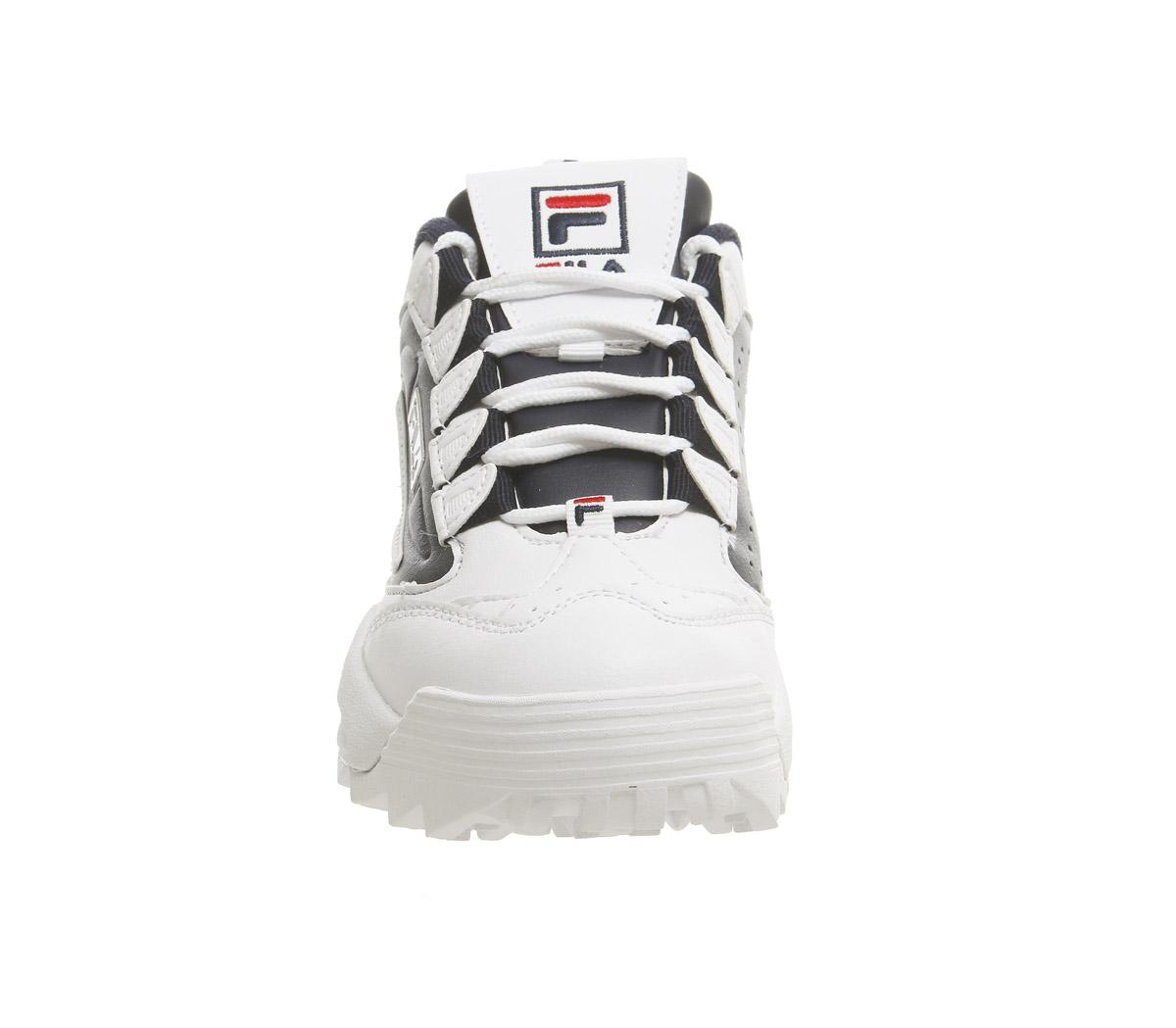 fila disruptor trainers size 3