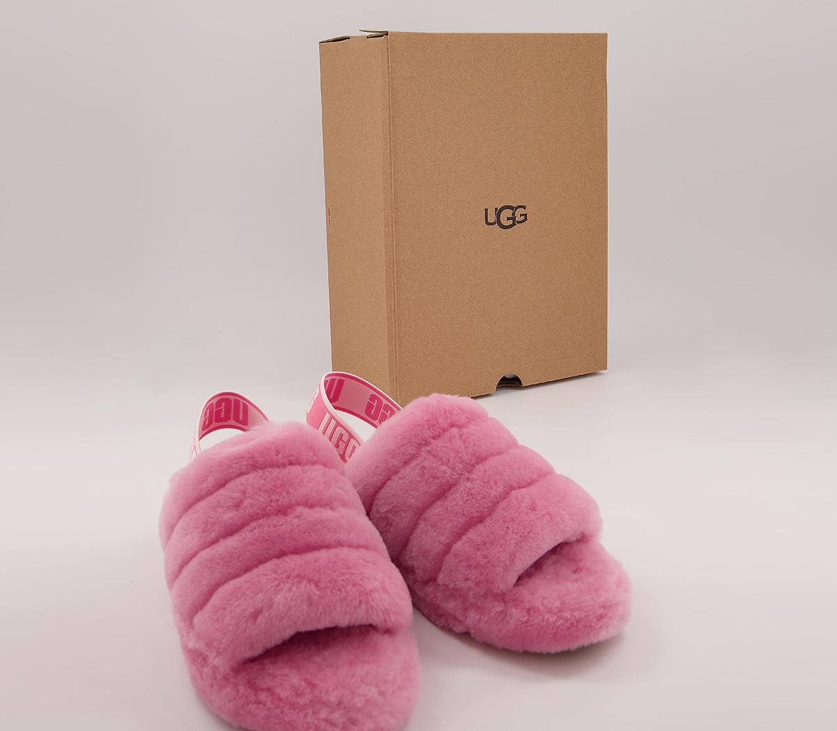 UGG Fluff Yeah Slides Wild Berry - Sandals