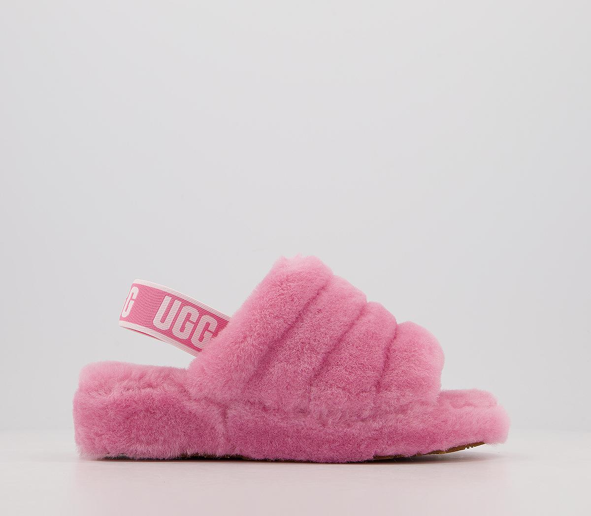 ugg slippers pink fluffy