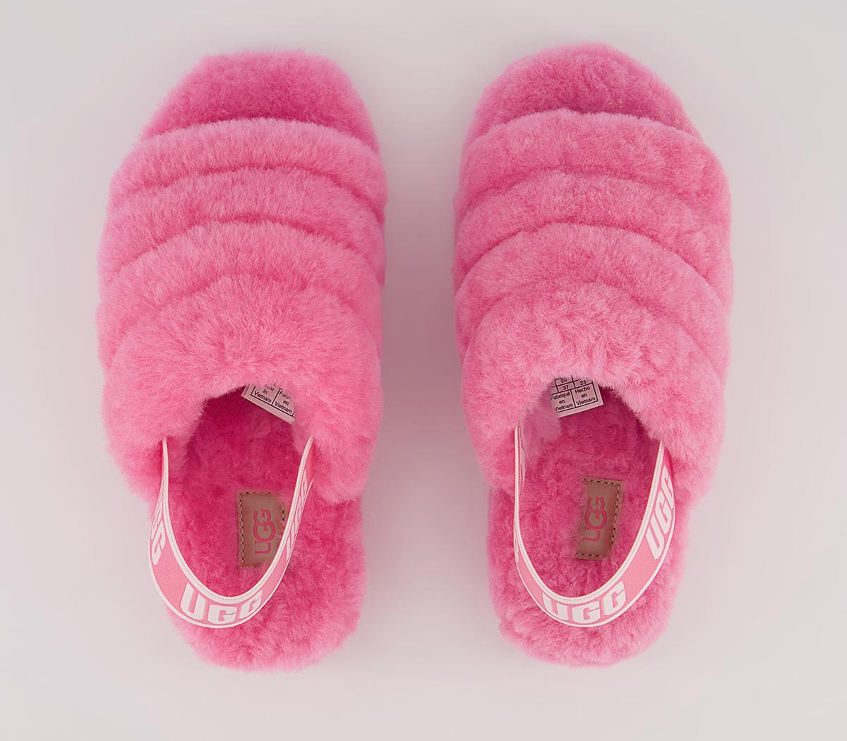 Ugg Fluff Yeah Slides Pink Rose - Women’s Sandals