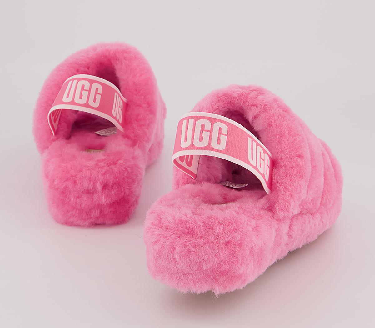 UGG Fluff Yeah Slides Pink Rose - Women’s Sandals