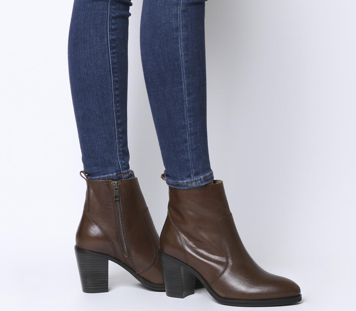 unlined leather boots