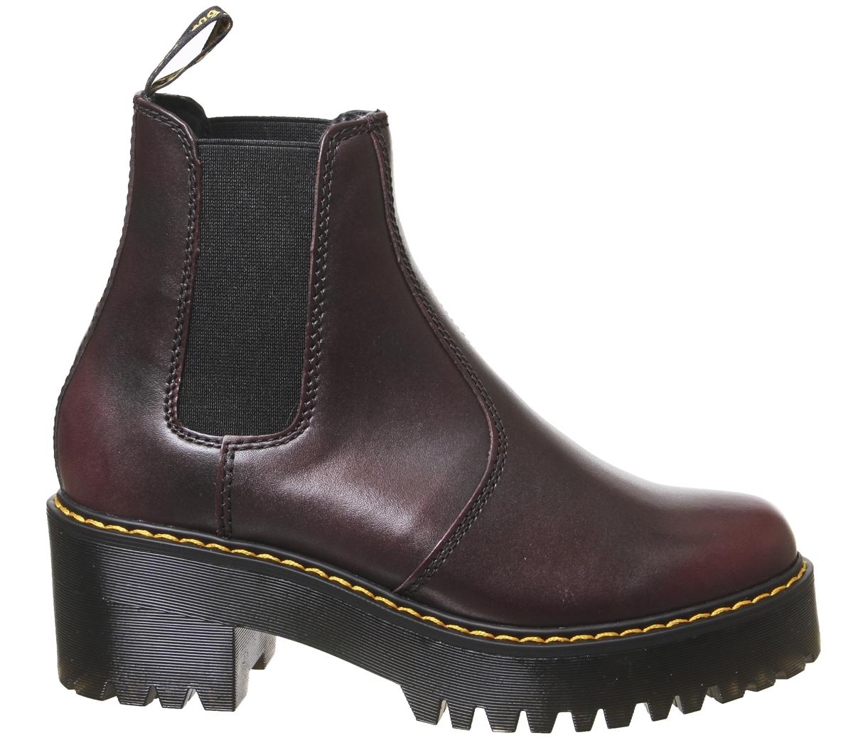 dr martens rometty burgundy