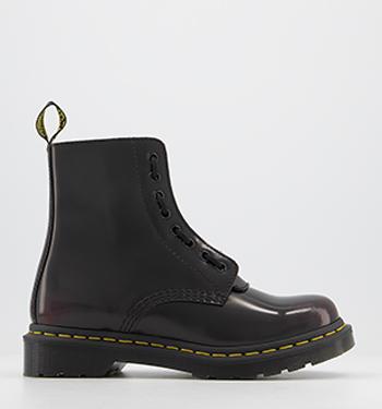 ladies burgundy ankle boots uk