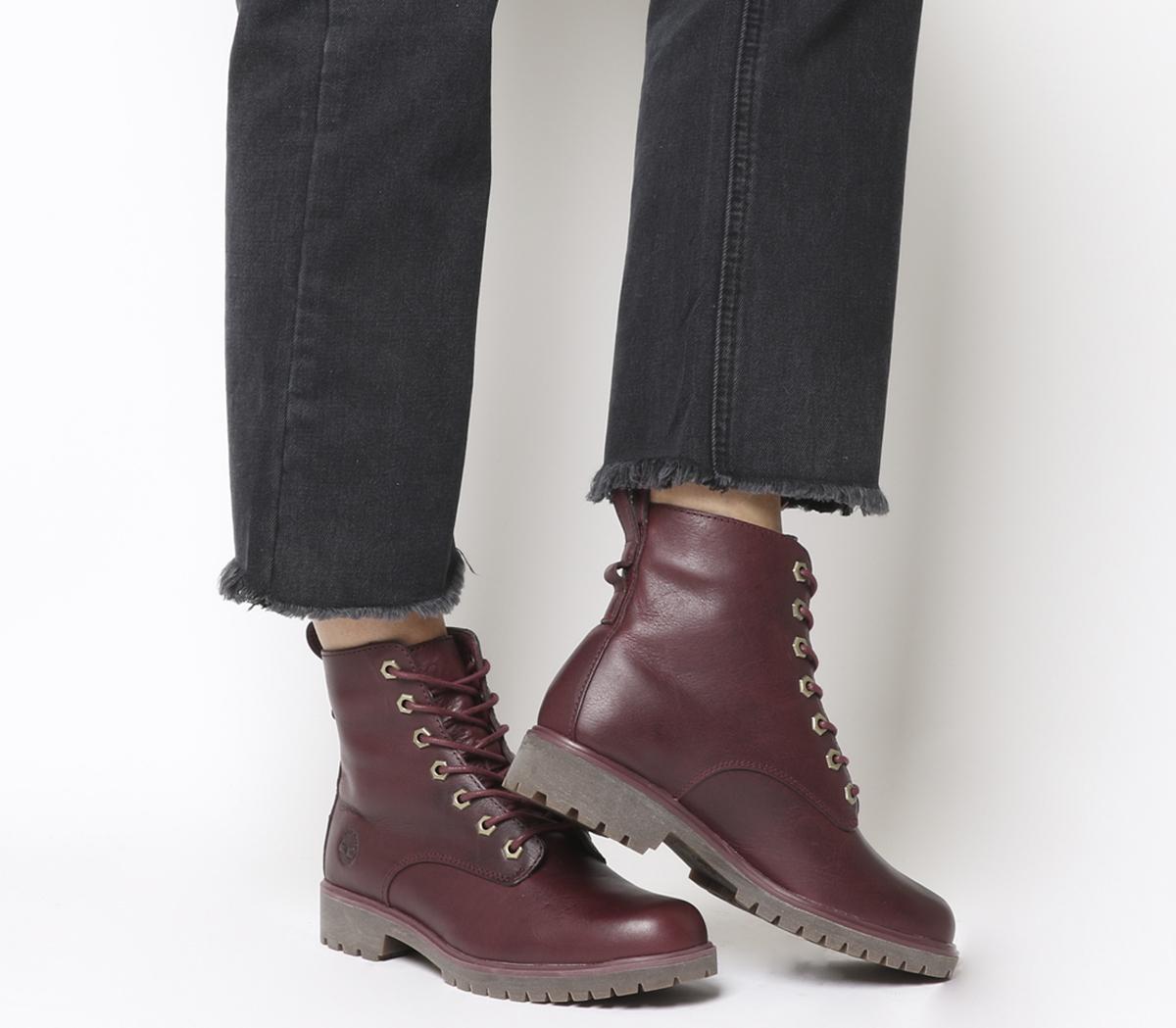 timberland lux boots rumba red journeyman