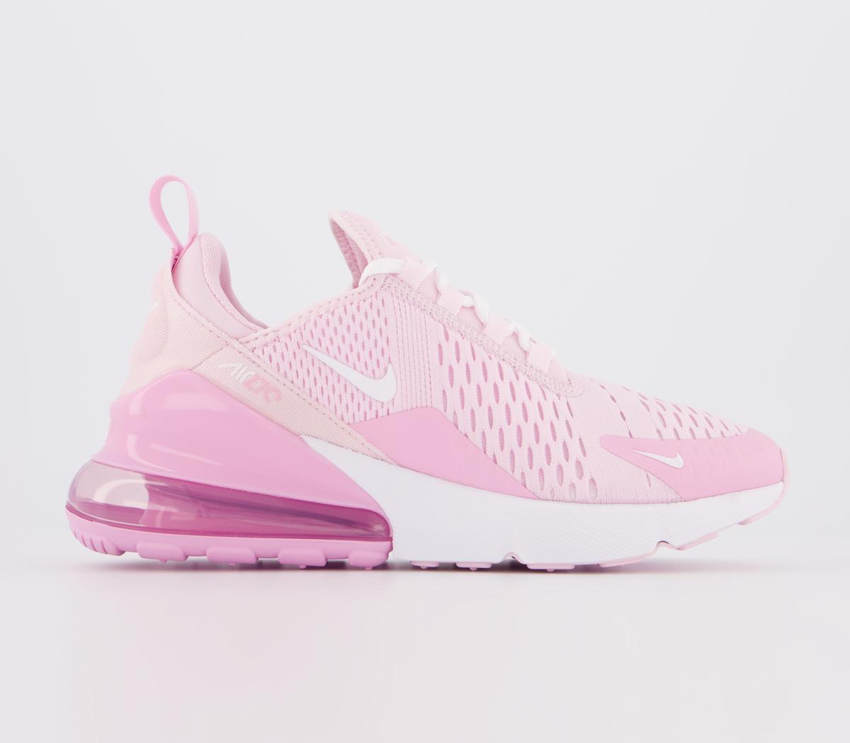 Nike Air Max 270 Gs Trainers Pink Foam 