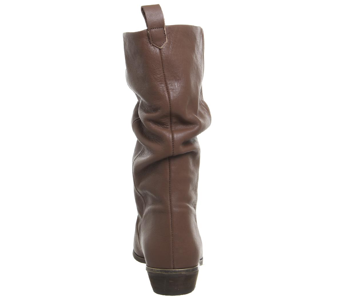 Office Kimbo- Calf Boot Tan Leather 