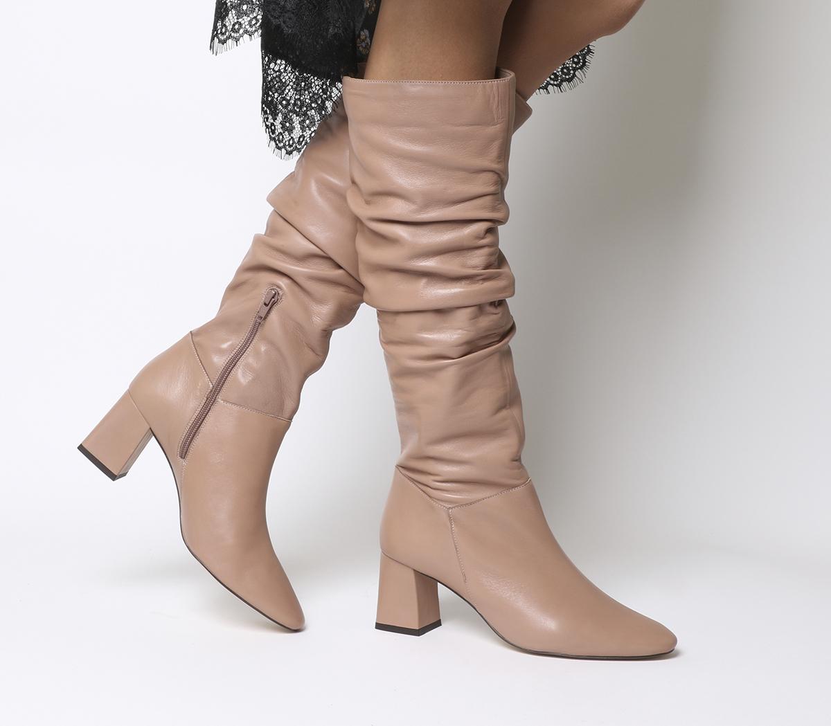 knee high slouch boots