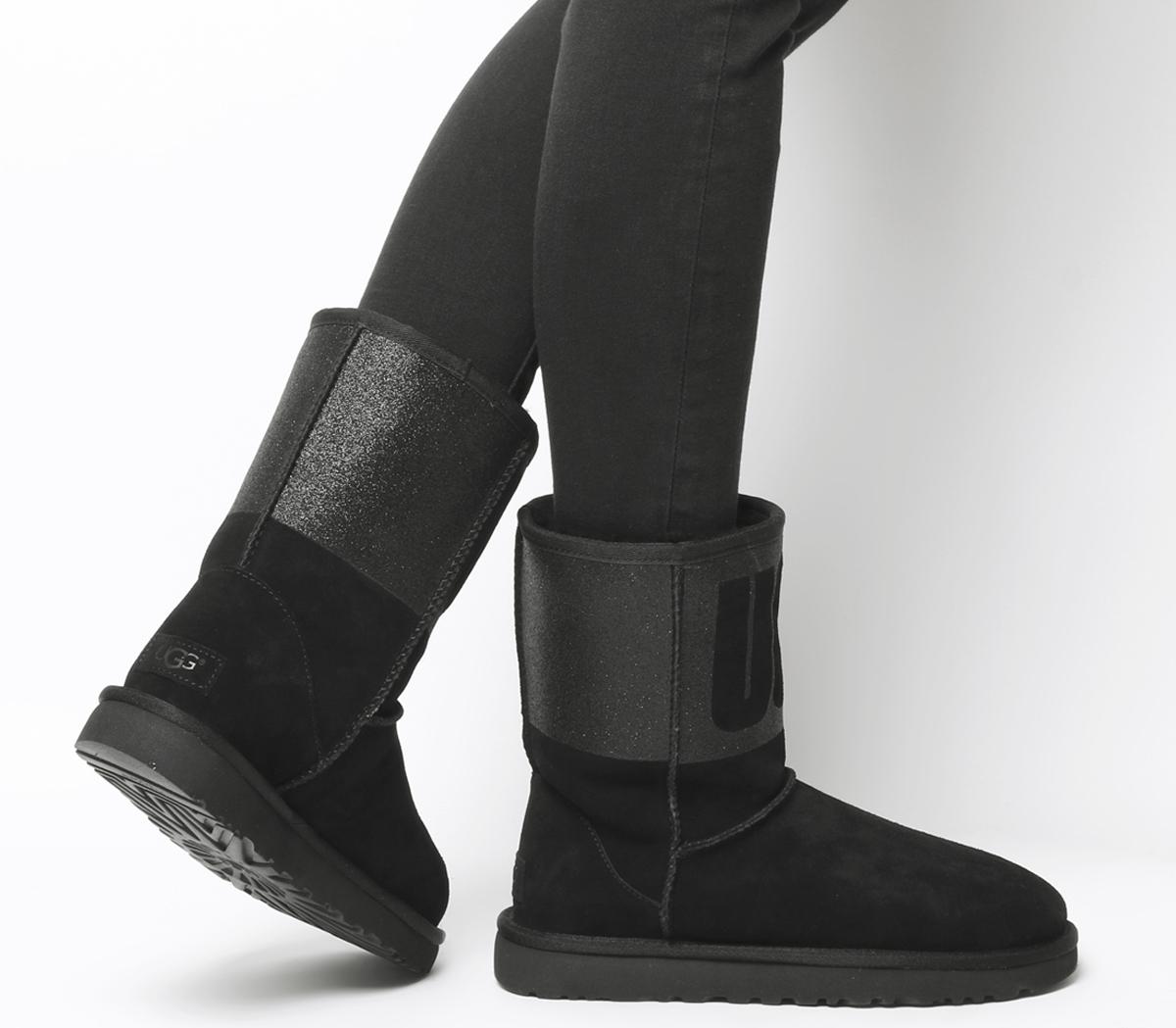 UGG Classic Short Ugg Rubber Boots 