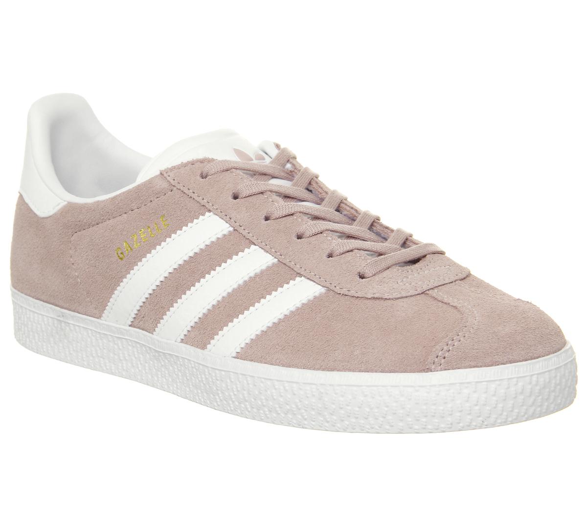adidas Gazelle Jnr Trainers Icey Pink 