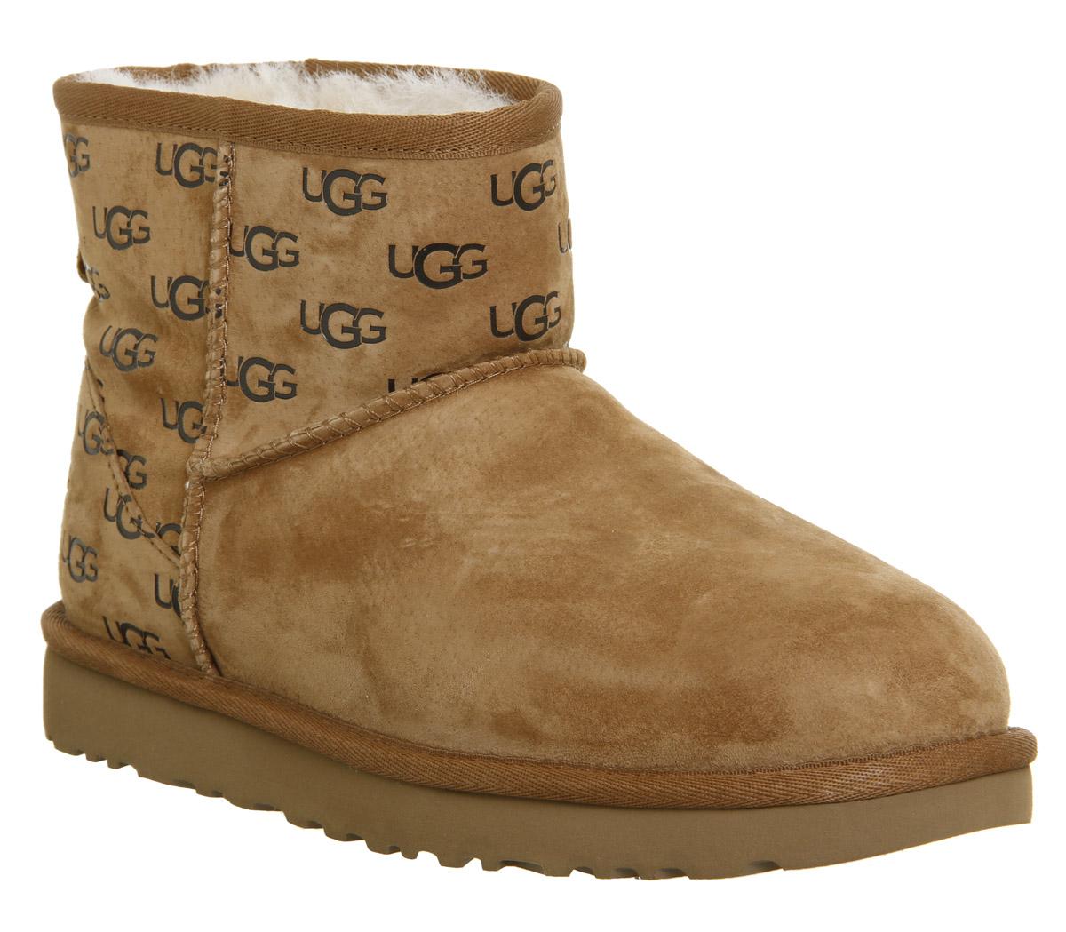 uggs boots with ugg all over