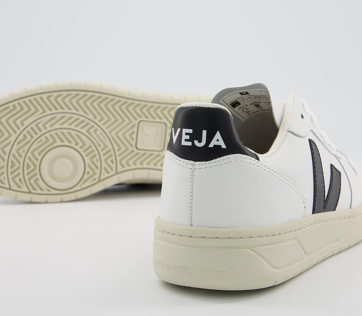 veja sneakers v10 white black