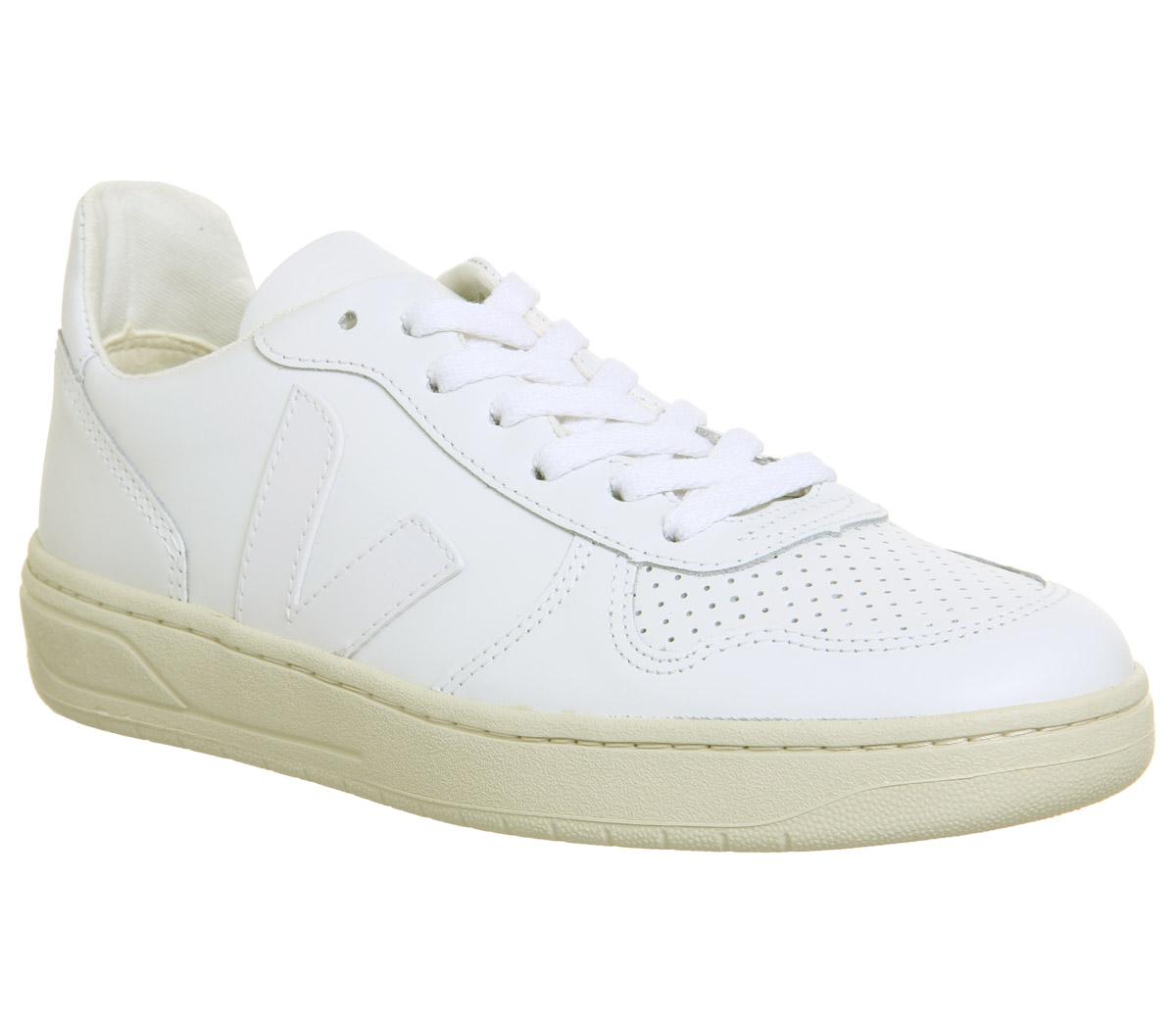 white veja trainers
