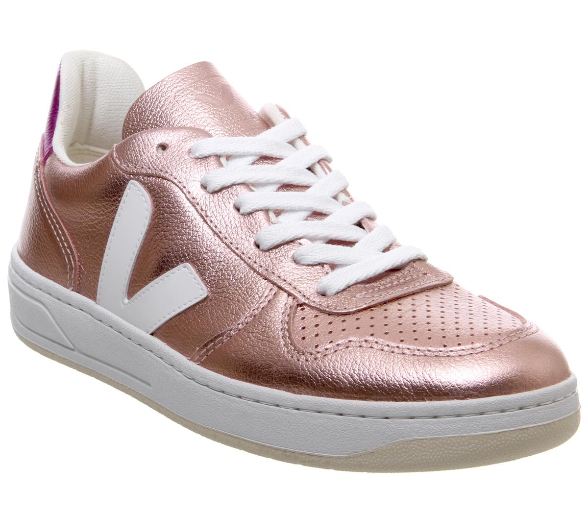 veja sneakers rose gold cheap online