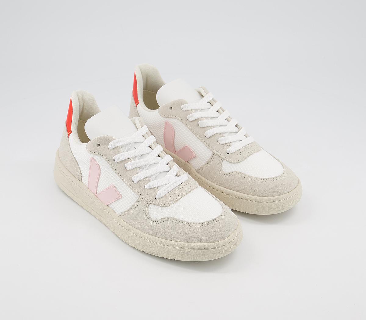 veja v10 white petale orange