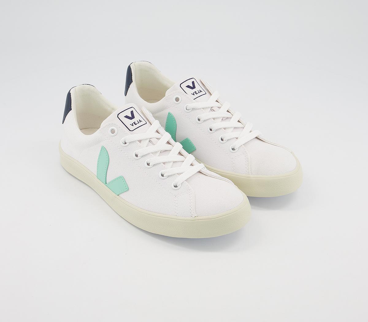 esplar se canvas white turquoise nautico