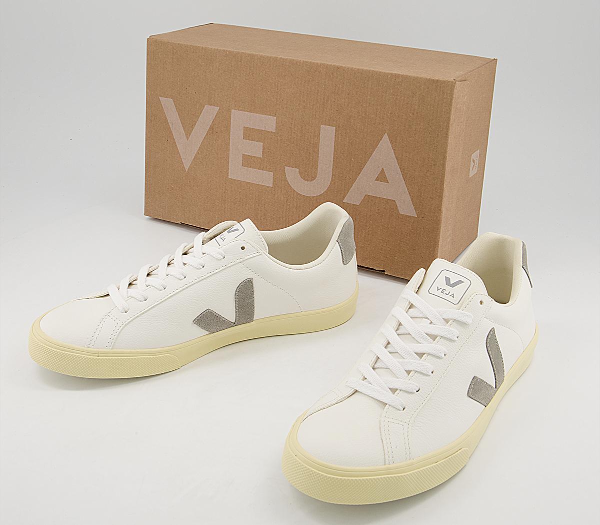 Veja Esplar Trainers White Oxford Grey - His trainers