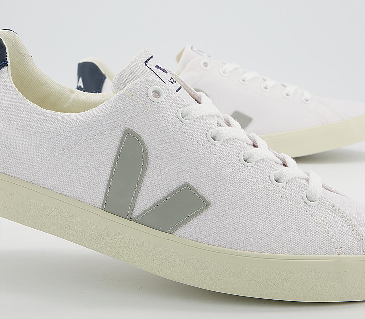 veja esplar leather white natural nautico